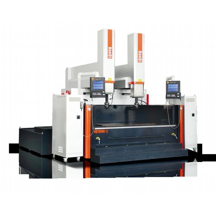 Servo motorli to'liq CNC ikki boshli yuqori aniqlikdagi EDM mashinasi
